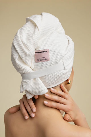 Hair Towel + Hairbrush Set
